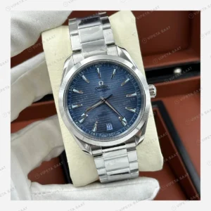 Omega Seamaster Çelik Kordon Modern Super Clone ETA Eta Saat karşıdan görünüm