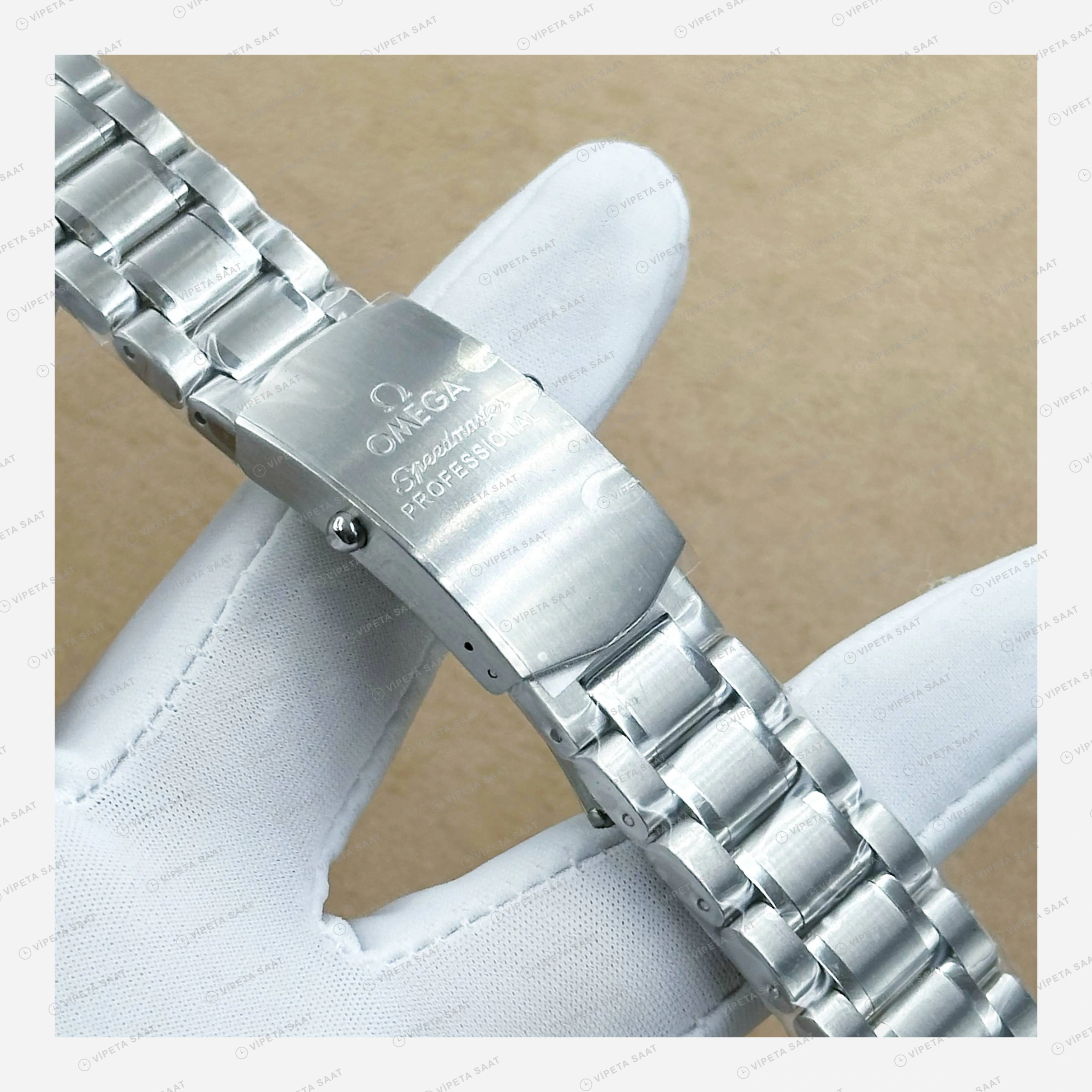 Omega Seamaster Çelik Kordon Usta Super Clone ETA Eta Saat karşıdan görünüm