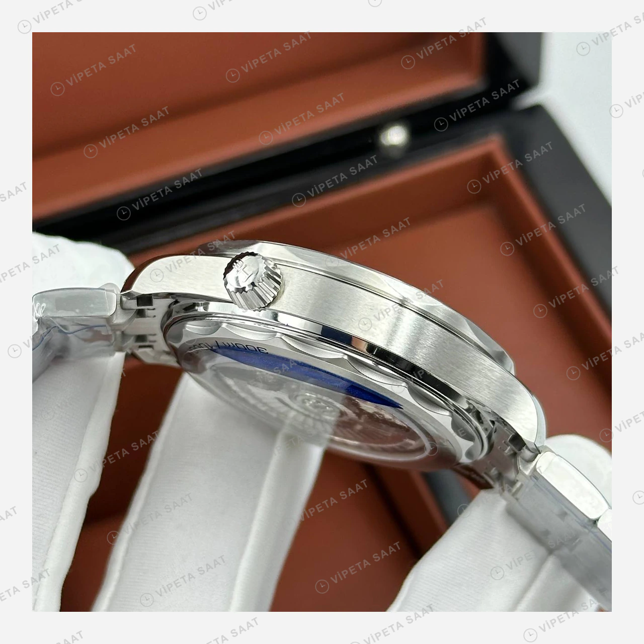 Omega Seamaster Diver 300M Beyaz Kadran Çelik Super Clone ETA Eta Saat detay 6