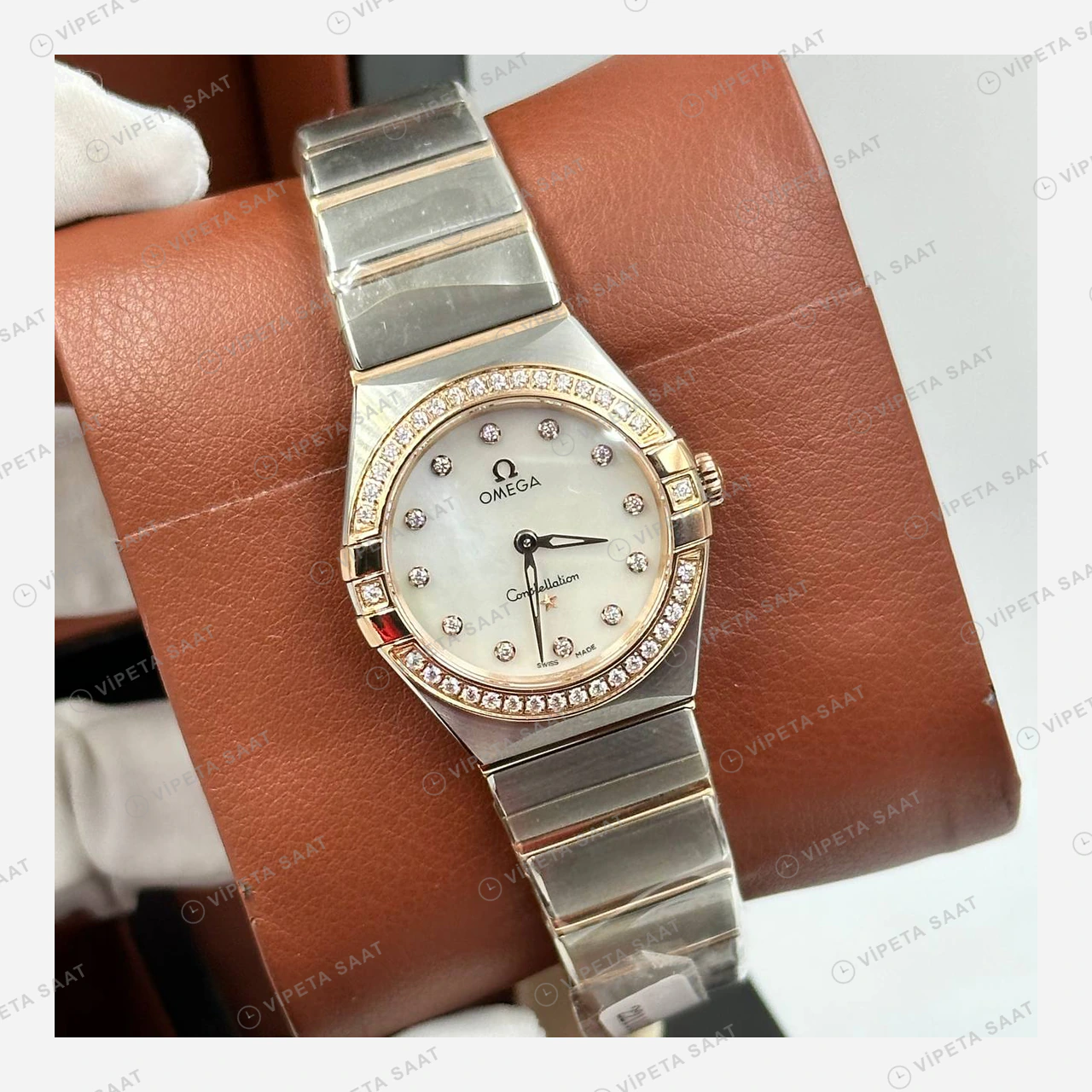Omega Seamaster Kasa Klasik Super Clone ETA Eta Saat detay 6