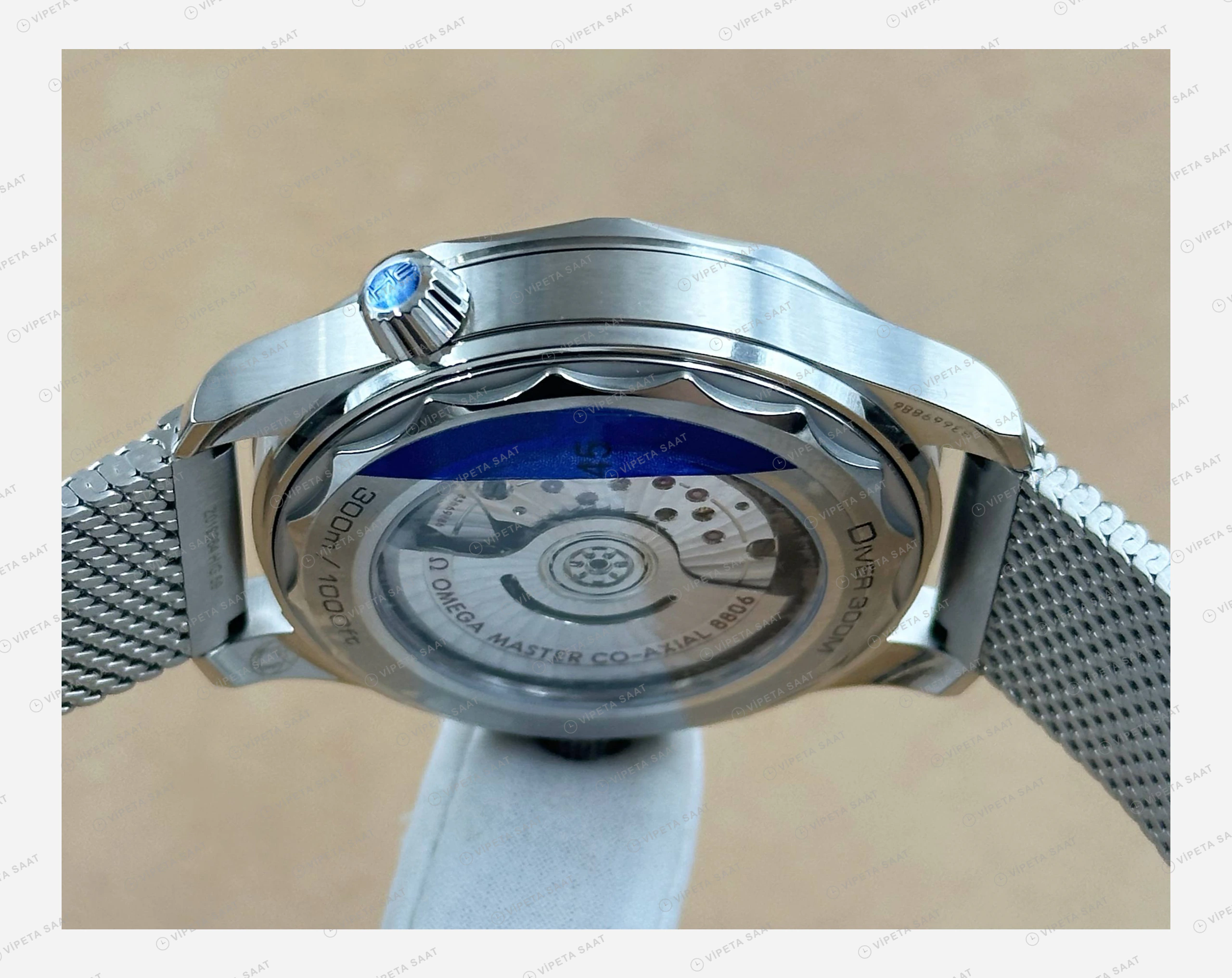 Omega Seamaster Kasa Modern 2 Super Clone ETA Eta Saat karşıdan görünüm