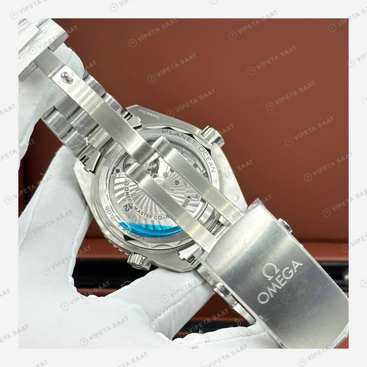 Omega Seamaster Kasa Modern Super Clone ETA Eta Saat detay 5