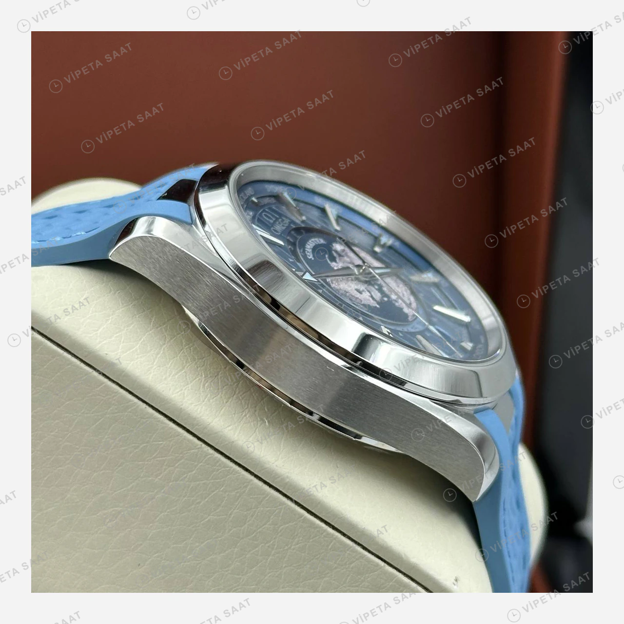 Omega Seamaster Kordon Görseli Klasik Super Clone ETA Eta Saat detay 3