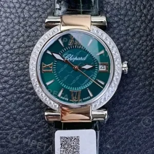 Omega 41 mm 431.13.41 De Ville Hour Vision Mavi Kadran Mavi Deri Kordon Super Clone ETA Saat kırp kapak