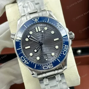 Omega 42 mm 210.30.42 Seamaster Celik Kordon Klasik Super Clone ETA Saat kırp kapak