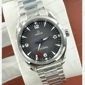 Omega 41 mm 220.10.41 Seamaster Aqua Terra Gri Kadran Celik Super Clone ETA Saat kırp kapak