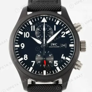 Iwc Pilots Watch Top Gun Erkek Kol Saati IW389101 Super Clone ETA Saat kırp kapak