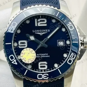 Longines HydroConquest Mavi Kadran Çelik Super Clone ETA Saat kırp kapak