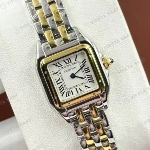 Cartier Santos 35 mm W2SA0009 Beyaz Cift Renk Kadran Super Clone ETA Saat kırp kapak