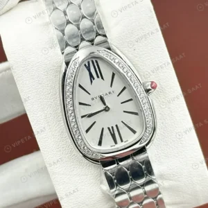 Bvlgari Lvcea 33 mm 103503 Lvcea Siyah Kadran Celik Super Clone ETA Saat kırp kapak