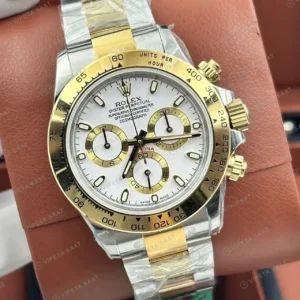 Rolex Daytona 116503 Two-Tone Panda 4130 Super Clone ETA Saat kırp kapak