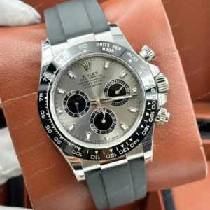 Rolex Daytona 116500LN Gri Oysterflex 4130 Super Clone ETA Saat kırp kapak
