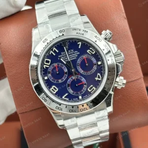 Rolex Daytona 126500LN Mavi 4131 Cosmograph Super Clone ETA Saat kırp kapak