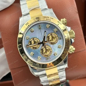 Rolex Daytona 116503 Two-Tone Sedef 4130 Super Clone ETA Saat kırp kapak
