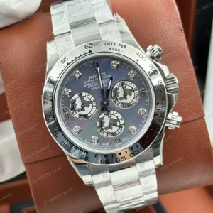Rolex Daytona 116500LN Sedef Diamond 4130 Super Clone ETA Saat kırp kapak