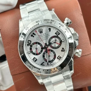Rolex Daytona 116500LN Beyaz 4130 Bracelet Super Clone ETA Saat kırp kapak