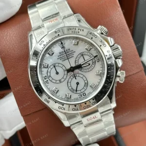 Rolex Daytona 116500LN Sedef 4130 Super Clone ETA Saat kırp kapak