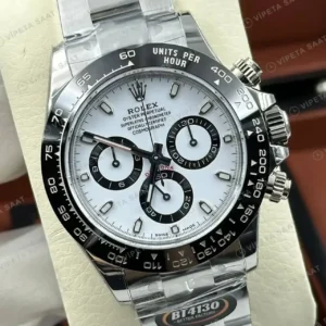 Rolex Daytona 116500LN Sedef Diamond 4130 Cosmograph Super Clone ETA Saat kırp kapak