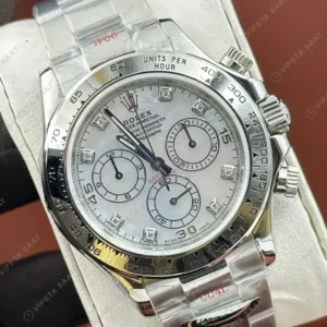 Rolex Daytona 116500LN Siyah 4130 Chronograph Super Clone ETA Saat kırp kapak