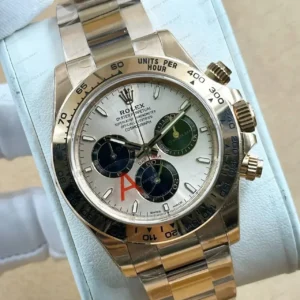Rolex Daytona 126508 Yellow Gold Gri 4131 Super Clone ETA Saat kırp kapak