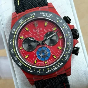 Rolex Daytona 116500LN Kırmızı 4130 Super Clone ETA Saat kırp kapak