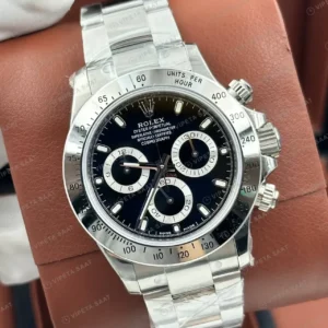 Rolex Daytona 126500LN Siyah 4131 Oyster Super Clone ETA Saat kırp kapak