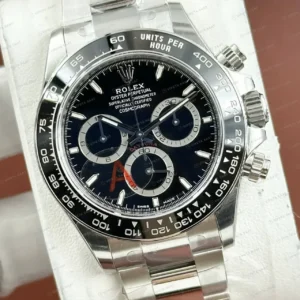 Rolex Daytona 126500LN Siyah 4131 40mm Super Clone ETA Saat kırp kapak