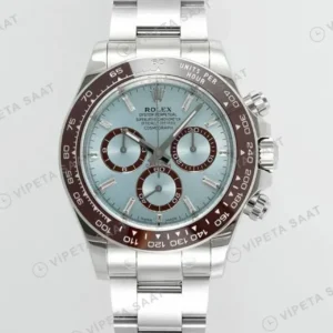 Rolex Daytona Platinum Buz Mavi Super Clone ETA Saat kırp kapak