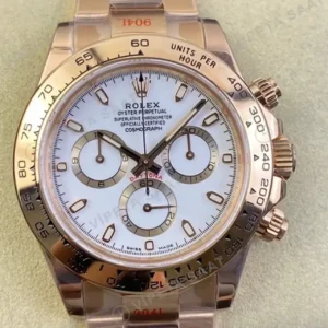 Rolex Daytona Beyaz Cosmograph Super Clone ETA Saat kırp kapak