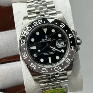 Rolex GMT-Master II 126710GRNR Bruce Wayne Clean Factory Jubilee Super Clone ETA Saat kırp kapak