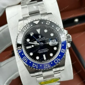 Rolex GMT-Master II 126710BLNR Batman 40mm Oyster Super Clone ETA Saat kırp kapak