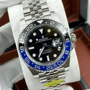 Rolex GMT-Master II 126710BLNR Batgirl Cerachrom Jubilee Super Clone ETA Saat kırp kapak