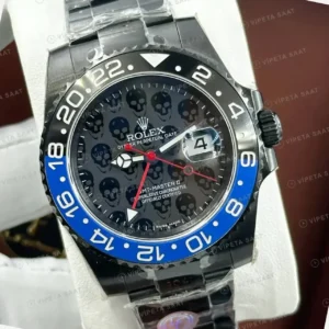 Rolex GMT-Master II 126710BLNR Batman DLC Oyster Super Clone ETA Saat kırp kapak
