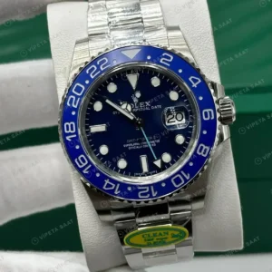 Rolex GMT-Master II 126710BLNR Batman Cerachrom Oyster Super Clone ETA Saat kırp kapak