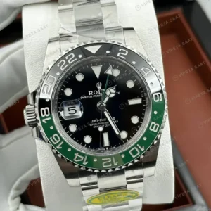Rolex GMT-Master II 126720VTNR Sprite Oyster Super Clone ETA Saat kırp kapak