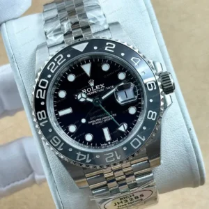 Rolex GMT-Master II 116710LN Bruce wayne Rıch Factory Super Clone ETA Saat kırp kapak