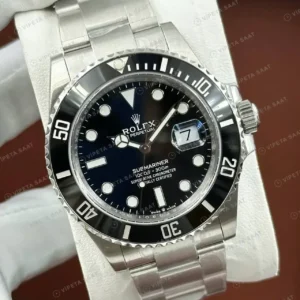 Rolex Submariner 126610LN 41 mm Siyah Kadranlı Klasik Seramik Super Clone ETA Saat kırp kapak