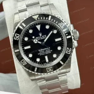 Rolex Submariner No-Date 124060 41 mm Siyah Kadranlı Super Clone ETA Saat kırp kapak