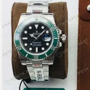 Rolex Submariner Starbucks 126610LV 41 mm Super Clone ETA Saat kırp kapak
