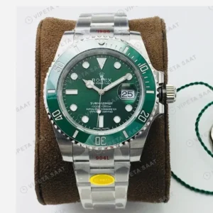 Rolex Submariner Hulk 116610LV 40 mm Super Clone ETA Saat kırp kapak