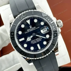 Rolex Yacht-Master 226659 42 mm Siyah Kadranlı Oysterflex Seramik Super Clone Eta Saat kırp kapak