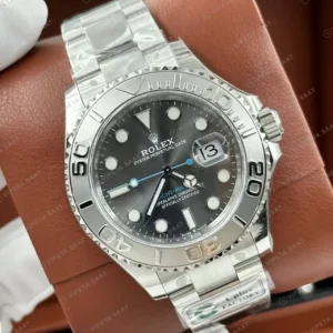 Rolex Yacht-Master 126622 40 mm Gri Kadranlı Super Clone Eta Saat kırp kapak