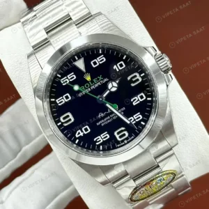 Rolex Air-King 126900 Siyah Kadranlı Super Clone ETA Saat kırp kapak