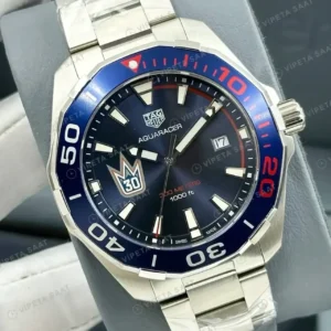 TAG Heuer Formula 1 Mavi Kronograf Çelik Super Clone ETA Saat kırp kapak