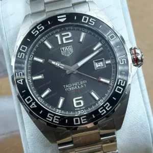 TAG Heuer Aquaracer Siyah Kadran Çelik Parlak Super Clone ETA Saat kırp kapak