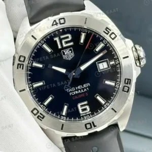 TAG Heuer Aquaracer Mavi Kadran Kauçuk Super Clone ETA Saat kırp kapak