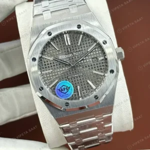 Audemars Piguet 15710ST Gri Kadranlı Dalış Kauçuk Super Clone ETA Saat kırp kapak