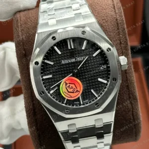 Audemars Piguet 15400ST Siyah Kadranlı Klasik Super Clone ETA Saat kırp kapak