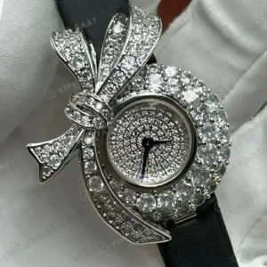 Graff Diamond Fiyonk Elmas Taşlı Saten Super Clone ETA Saat kırp kapak