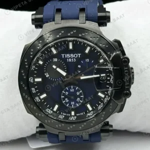 Tissot T-Race Mavi Kronograf Kauçuk Super Clone ETA Saat kırp kapak